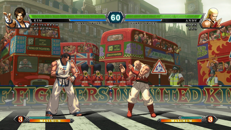 Illustration for article titled The First King of Fighters XIII Screen Shots Bust Out